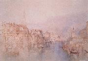 J.M.W. Turner, The Grand Canal looking towards the Dogana